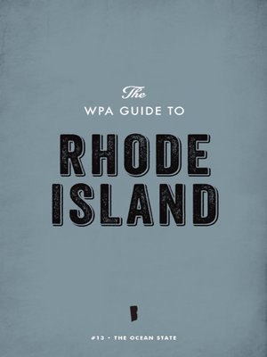 cover image of The WPA Guide to Rhode Island
